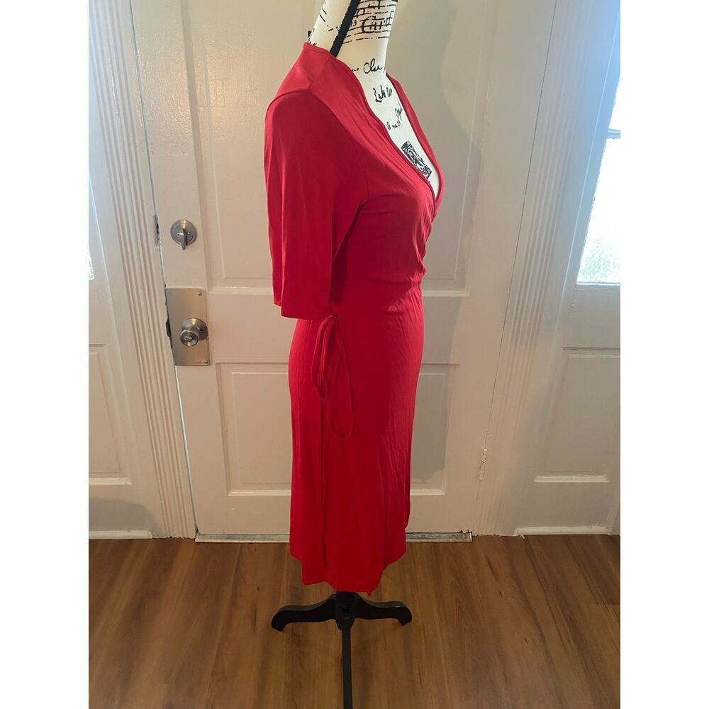 Gap Size Medium Red Dress made from Rayon - Picture 4 of 16